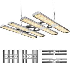 LED auginimo lempa "X-Space" 3200 lanksti modulinė augalų lempa, skirta įvairių dydžių auginimo palapinėms, 2,85 umol/J viso spektro auginimo šviesa Dimmable Daisy Chain auginimo lempa daržovėms gėlėms