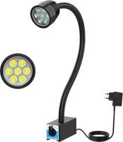 LED darbo šviesa "Gooseneck" magnetinė šviesa LED IP66 vandeniui atspari lanksti "Gooseneck" šviesos darbo lempa staklėms ir tekinimo staklėms