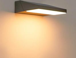 LED sieninis šviestuvas lauko sieninis šviestuvas 11 W modernus lauko šviestuvas lauko šviestuvas sieninis IP65 lauko apšvietimas lauko apšvietimas lauko apšvietimas namo sienos balkonas terasa šilta balta pilka
