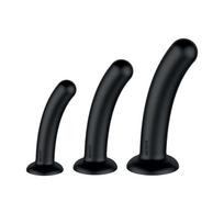 Nexus Nexus - Dilator Set Silicone Anal Dildos (S,M,L) Black