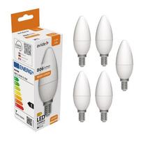 LED lemputės Avide 6.5W B35 E14 4000K 5vnt
