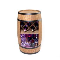 Statinės formos spintelė gėrimams Creative Cooper, 2_PW_RGB_#KR, 80x50 cm, venge spalva