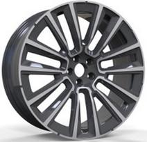 Ratlankis RACINGLINE YF7076 R22x9 5x108 ET 38.5 CB 63.4 (Black Polished)