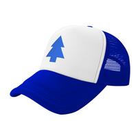 Animacinis Dipper Pines Pušies Trucker Kepuraitė Sportinė Tinklelio Beisbolo Kepuraitė Snapback Kepuraitė Rudens Kepurės Kepurės Nuo Saulės Kvėpuojanti Trucker Kepuraitė Vasaros One Size white