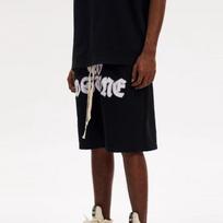 American Retro High Street Casual Sports Shorts Men's Summer Thin Brand Hip Hop Loose and Versatile Five-point Pants M juoda