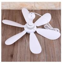 5v 6 menčių lubų ventiliatorius 16,5 colio pakabinamas USB ventiliatoriaus oro aušintuvas, skirtas stovyklavimui bendrabučio namų lova USB Ceiling Fan 5V