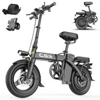 Toofly GS3 Suaugusiųjų Miesto Sulankstomas Elektrinis Dviratis 250W Variklis 48V15AH Baterija E-dviratis Aukšto Anglies Plieno 14 Colių Kelių Padangos Miesto Kelionėms Elektrinis Dviratis