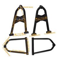 AArms Reguliuojami prailginti +2 +1 Suderinami su 1987–2006 m. Yamaha Banshee 350 YFZ350, siekiant pagerinti pakabos veikimą bekelėje United States