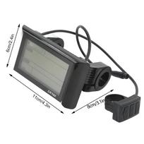 Elektrinio paspirtuko LCD ekrano matuoklis Elektrinio dviračio LCD ekranas Elektrinio paspirtuko SW900 LCD ekrano matuoklis su vandeniui atspariu jungtimi juoda