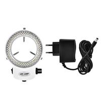 144 LED Beads Light Source Brightness Adjustable Ring Lamp Microscope LED Light LED Ring Lamp Camera LED Light Microscope Camera