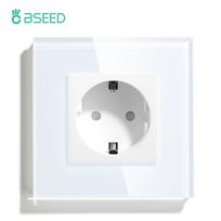 BSEED 1/2/3 grupės jutikliniai šviesos jungikliai 1/2/3 krypties laiptams, koridoriams, plius sienelinis lizdas, USB C prievadai, ES standartas, stiklo panelė 2Way