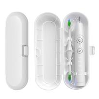 1 vnt. elektrinio dantų šepetėlio kelioninis dėklas, skirtas „Philips Sonicare“ elektrinio dantų šepetėlio kelioninei dėžutei Universali dantų šepetėlio laikymo dėžutė balta