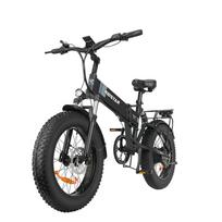 Ridstar H20Pro Sulankstomas Elektrinis Dviratis 2000W Motoras 48V 23AH Baterija Elektrinis Dviratis 20*4.0 Colių Plačios Padangos miesto važinėjimui E Dviratis juoda
