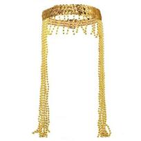 Cosplay Egyptian Headband for Woman Snake Shape Bangle Halloween Hairband Carnivals Party Headwear for Teenagers Adult