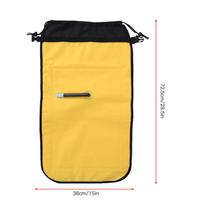 Kayak Paddle Float Nylon Rescue Inflatable Paddle Float Floating Bag for Canoe Kayak Seayak geltona
