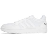 Adidas Hoops 3.0 Summer White Silver Metallic Unisex Sneakers Cloud-White GX6893 44⅔