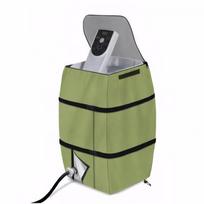 Inflatable Hot Tub Heater Pump Cover & Zipper Inflatable Hot Tub Spa Oxford Protection Pump Cover for Multiple Spa Heater Pumps žalia