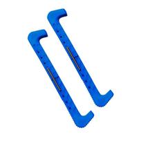 Ice Hockey Figure Skate Blade Covers Adjustable Skate Guards Protector Figure Skate Guards Sports Protective Covers rožinė