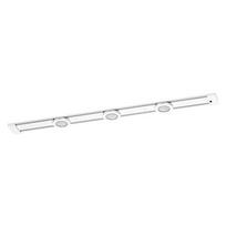 9.5W LED linijinis lentynų magnetinis šviestuvas, 3 taškų, baltas, 4000K