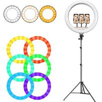 LED asmenukių lempa 36W, RGB + CCT, Ø 44,5 cm