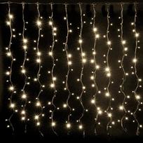Kalėdų girlianda - užuolaida 3x2m, šiltai balta, IP44, 240LED, 14.4W