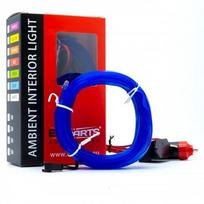 LED juosta automobilio vidaus apšvietimui, 5m, mėlyna, 12V, EPAL5M