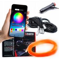 LED juosta automobilio interjero apšvietimui, 6m, daugiaspalvė, 12V, EPALRGB