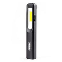 Serviso žibintuvėlis su magnetu ir kabliuku WT07, IP44, 6500K, 1200mAh, micro USB