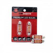 LED lemputės C5W, 6000K, 9-16V, 42 mm