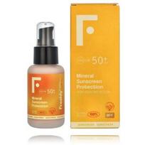 Freshly Healthy Mineral Sunscreen SPF50+ mineralinis apsauginis kremas nuo saulės veidui ir kūnui - 100 ml.