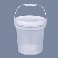 Ningzhao 10L Skaidrus plastikinis universalus kibiras white