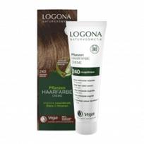 Logona Augaliniai plaukų dažai kremas (240. Riešutų ruda) 150 ml