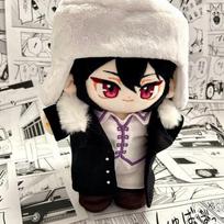 Anime Šunys Dazai Osamu Pliušinė Lėlė Kimštas Žaislas Gogol Fyodor D Pliušiniai Drabužiai Kostiumas Animacinis Nakahara Chuya Figūrėlė Žaislas 20cm