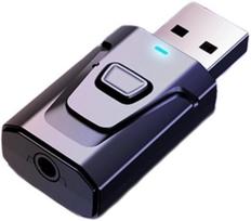USB „Bluetooth 5.0“ siųstuvas-imtuvas, garso adapteris TV/PC/automobiliui