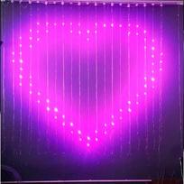 LED Kalėdų girlianda - užuolaidos su nuotoliniu valdymu ir IŠMANIU valdymu, 1.6x1.6m, daugiaspalvė, 7V, IP44, 256LED