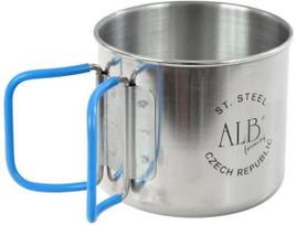 Plieninis puodelis ALB, 400 ml