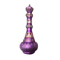 Svajoju apie Jeannie Bottle iš Della antrojo sezono MIRRORED Purple Bottle!Pagodos spiritinio butelio dekoravimas One Size