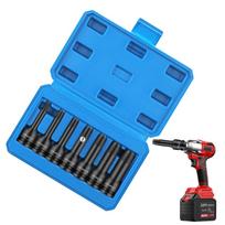 7PCS Screw Remover And Extractor Metal Screw Extractor Set Stripped Screw Removal Kit Precise Broken Screw Remover Stripped