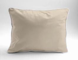 Grynos medvilnės Macosatin pagalvės užvalkalas 50x60 smėlio smėlio spalvos Premium