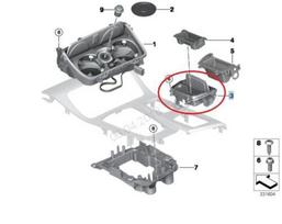 Bmw 5 F10 F11 Vidurinės Konsolės Saugojimo Dėžė Originalus 51169277352