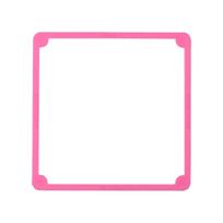 Patogus sausainių antspaudų rėmelis Kūrybiškas sausainių spausdinimo formelių laikiklis Torto trafaretas Purškimo formelių tvirtinimo rėmeliai Kepimo įrankiai 1 pink