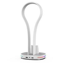 3 in 1 magnetinis įkrovimo stovas „PlayStation Portal“, ausinių laikiklis su LED ir 2 USB jungtimis