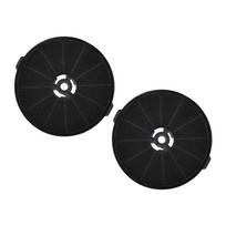 Aktyvuotos anglies filtrai 2 vnt. Virtuvės gartraukio priedo filtrai 140x25mm Dydis Sukurti sumažinti nešvarumus švaresniam orui