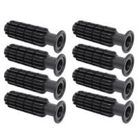 8Pieces Table Football Table Grip Replacement Set Stick End Grip for Desktops Football Table Grip Part Tables Top Part 1