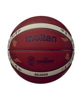 Lietas Eurobasket 2025 modelio sintetinio dydžio krepšinio kamuolys, oda, 5, B5G3800-E5Z