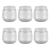 100 ml stiklainiai jogurtui ir pudingui (10 vnt)