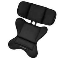 AS60-Kūdikio įdėklas Doona, Graco Snugride, Britax, Chicco Keyfit, Evenflo Pivot automoblinei kėdutei, galvos ir kūno atrama, apsauga nuo smūgių juoda
