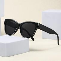 2026 New Oversized Cat-Eye Sunglasses Outdoor Sports & Street Style Trendy UV-Protective Eyewear Ladies Eyewear Shades UV400 juoda