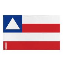 Drapeau Bahia – 90 x 150 cm – Polyester Résistant – 2 Œillets en Métal – Usage Intérieur / Extérieur – Pixelforma gryna