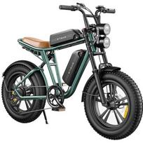 ENGWE M20 2*13Ah Baterijos 20*4.0 Colių Padangos 750W Variklis Be Šepečio 45km/h Maksimalus Greitis Priekiniai ir Galiniai Diskiniai Stabdžiai žalia